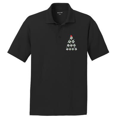 Christmas Soccer Tree Holiday Gift Sport Lover Soccer Player PosiCharge RacerMesh Polo