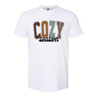 Cozy Season Thanksgiving Halloween Gift Idea Softstyle CVC T-Shirt