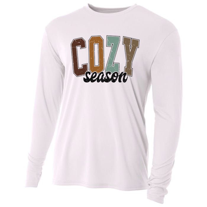 Cozy Season Thanksgiving Halloween Gift Idea Cooling Performance Long Sleeve Crew