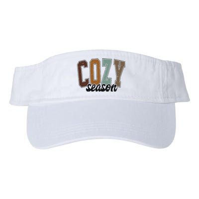 Cozy Season Thanksgiving Halloween Gift Idea Valucap Bio-Washed Visor