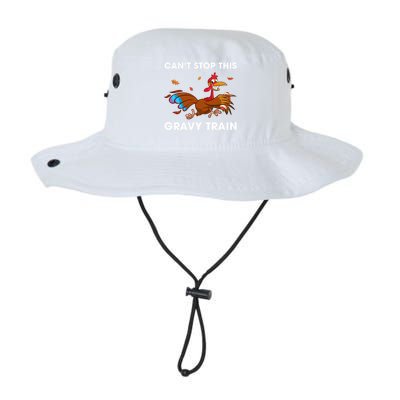 CanT Stop This Gravy Train Funny Turkey Bowl Football Gift Legacy Cool Fit Booney Bucket Hat