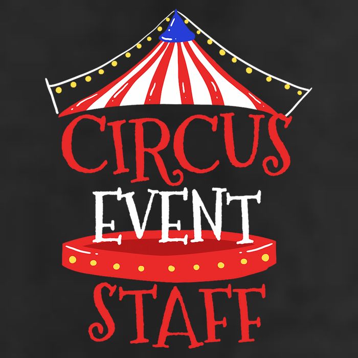 Circus Staff Themed Birthday Gifts 7 Panel Mesh Trucker Snapback Hat