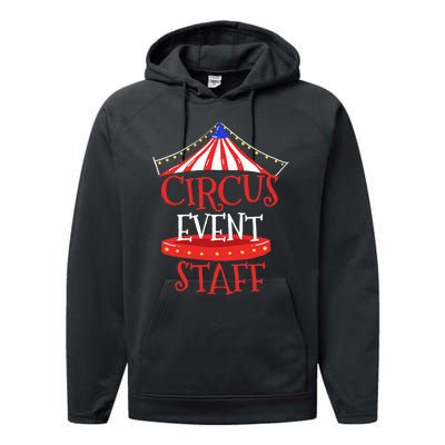 Circus Staff Themed Birthday Gifts Performance Fleece Hoodie