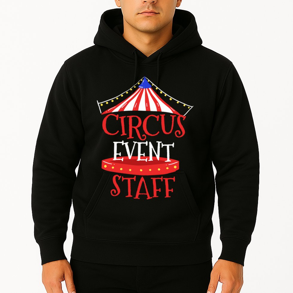 Circus Staff Themed Birthday Gifts Hoodie