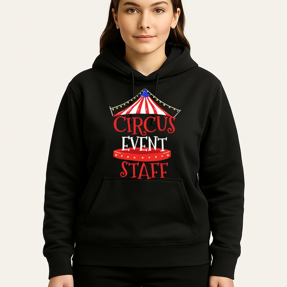 Circus Staff Themed Birthday Gifts Hoodie