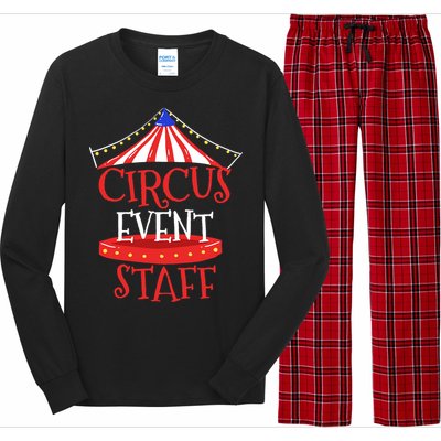 Circus Staff Themed Birthday Gifts Long Sleeve Pajama Set