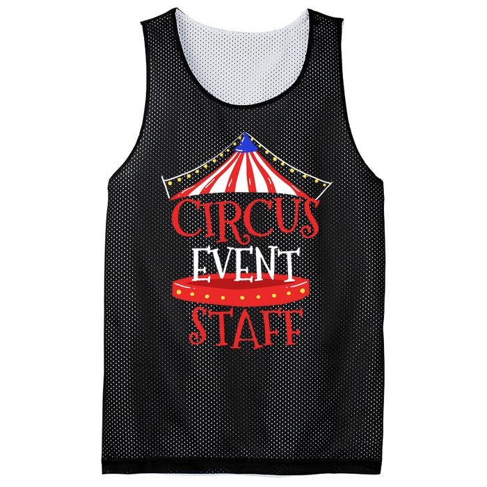 Circus Staff Themed Birthday Gifts Mesh Reversible Basketball Jersey Tank