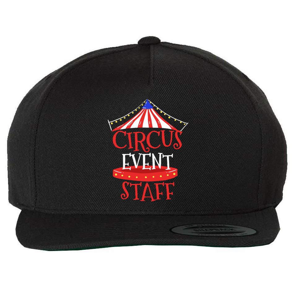 Circus Staff Themed Birthday Gifts Wool Snapback Cap
