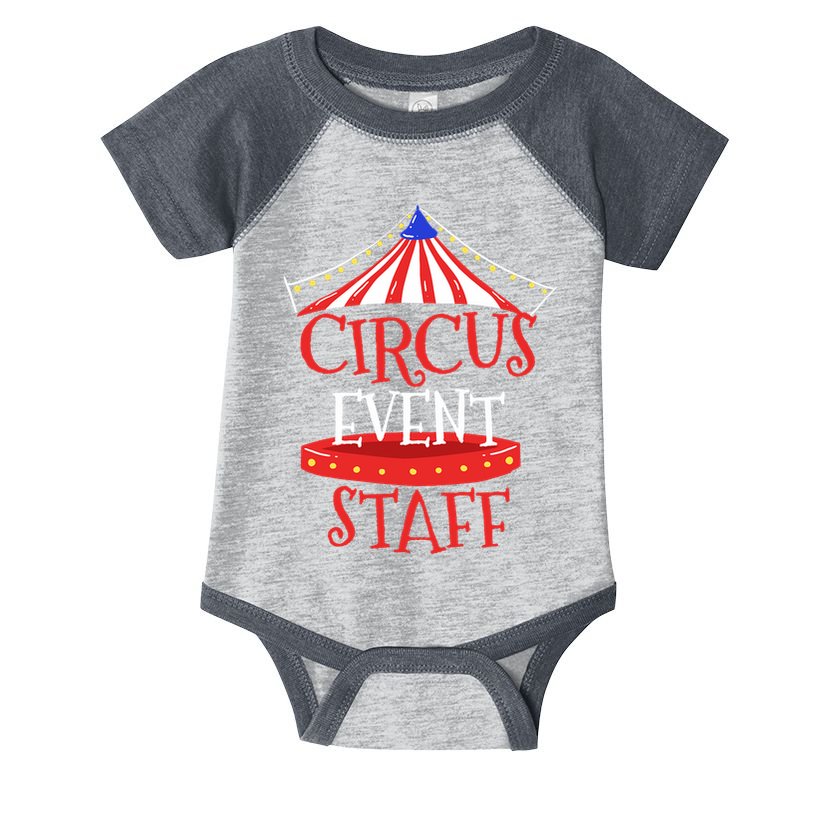 Circus Staff Themed Birthday Gifts Infant Baby Jersey Bodysuit