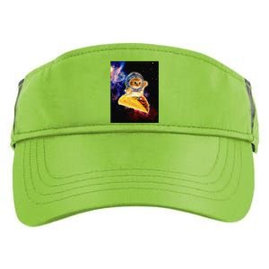 Crazy Space Taco Cat Funny V2 Adult Drive Performance Visor