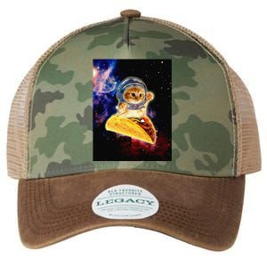 Crazy Space Taco Cat Funny V2 Legacy Tie Dye Trucker Hat