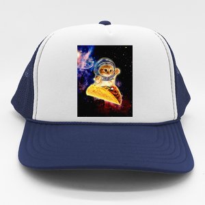 Crazy Space Taco Cat Funny V2 Trucker Hat