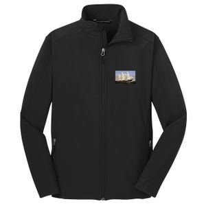 Clipper Ship Three Brothers Core Soft Shell Jacket