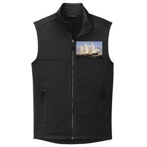 Clipper Ship Three Brothers Collective Smooth Fleece Vest