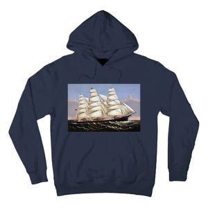 Clipper Ship Three Brothers Tall Hoodie