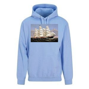 Clipper Ship Three Brothers Unisex Surf Hoodie