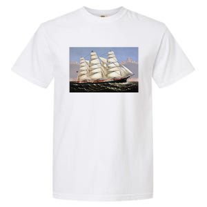 Clipper Ship Three Brothers Garment-Dyed Heavyweight T-Shirt