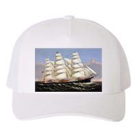 Clipper Ship Three Brothers Yupoong Adult 5-Panel Trucker Hat