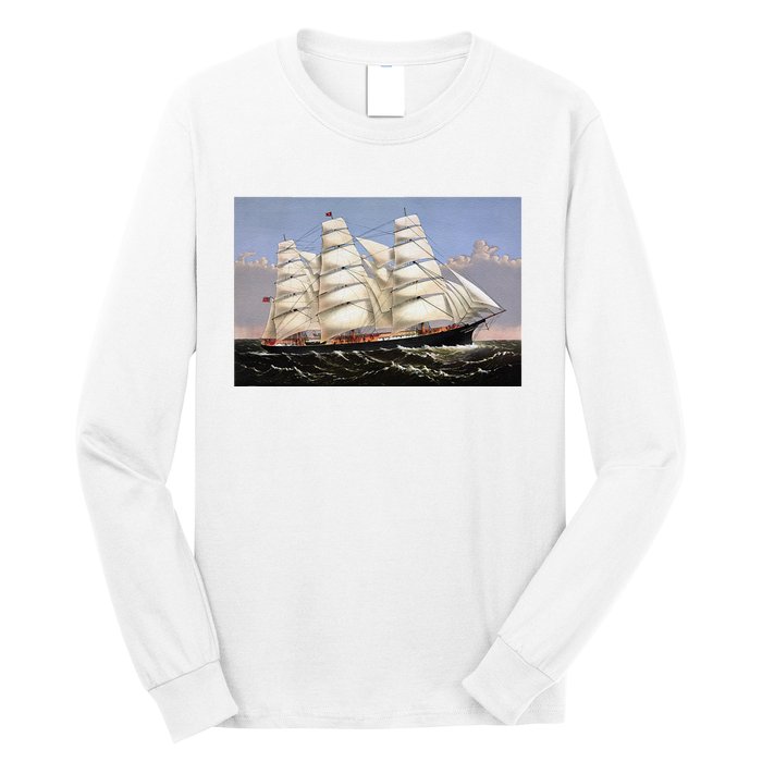 Clipper Ship Three Brothers Long Sleeve Shirt