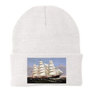 Clipper Ship Three Brothers Knit Cap Winter Beanie