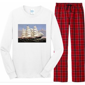 Clipper Ship Three Brothers Long Sleeve Pajama Set