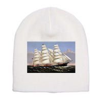 Clipper Ship Three Brothers Short Acrylic Beanie