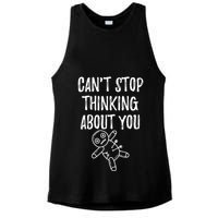 Cant Stop Thinking About You Ladies PosiCharge Tri-Blend Wicking Tank