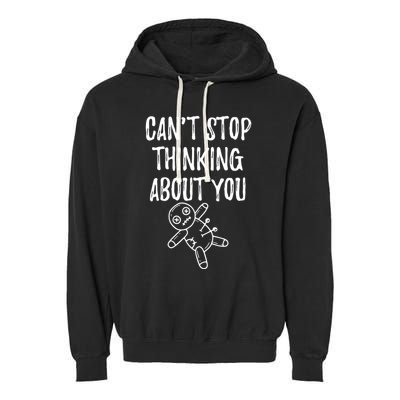 Cant Stop Thinking About You Garment-Dyed Fleece Hoodie