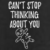 Cant Stop Thinking About You Garment-Dyed Fleece Hoodie