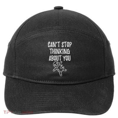 Cant Stop Thinking About You 7-Panel Snapback Hat