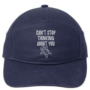 Cant Stop Thinking About You 7-Panel Snapback Hat