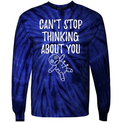 Cant Stop Thinking About You Tie-Dye Long Sleeve Shirt