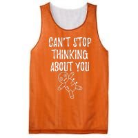 Cant Stop Thinking About You Mesh Reversible Basketball Jersey Tank