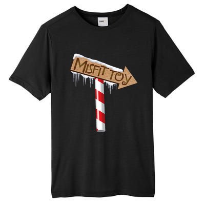 Christmas Sign Toy Funny Tall Fusion ChromaSoft Performance T-Shirt