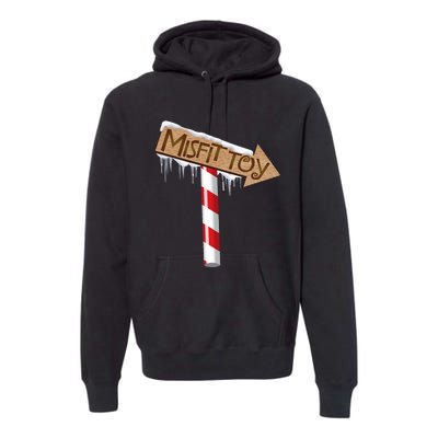 Christmas Sign Toy Funny Premium Hoodie