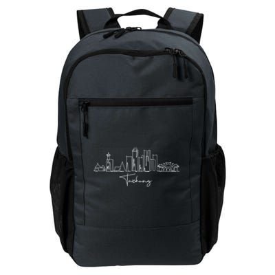 City Skyline Travel Souvenir Tourist Taiwan Taichung Gift Daily Commute Backpack