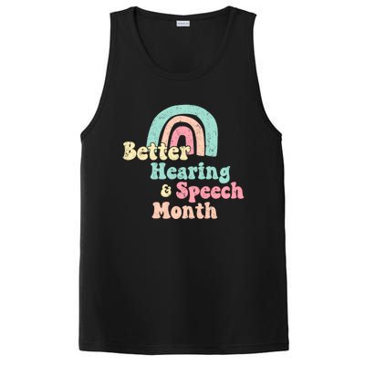 Cute Speech Therapist Gift Slp May Is Hearing And Speech Month Gift PosiCharge Competitor Tank