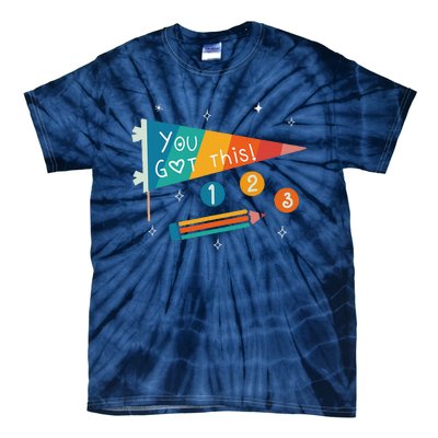 Cute State Testing Day Motivational Teacher You Got This Tie-Dye T-Shirt