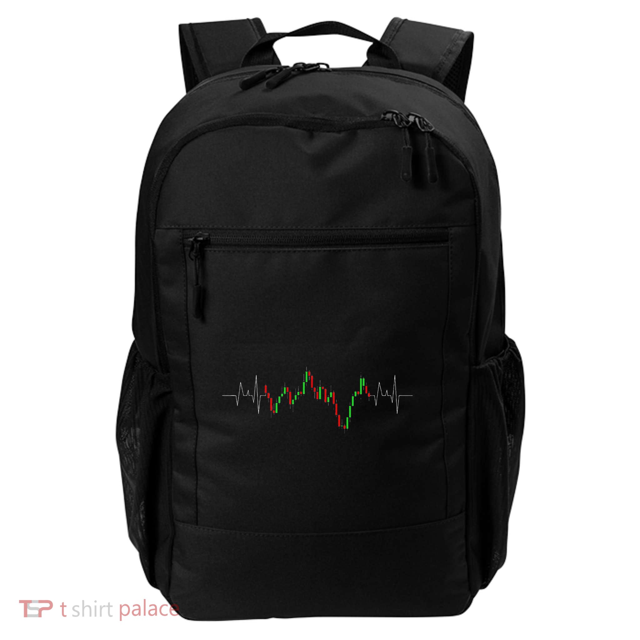 Cool Stock Trading Candlestick Stock Market Daily Commute Backpack