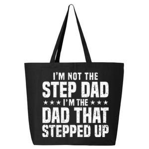 Cool Step Up Dad For Men Father Worlds Best Stepdad Ever 25L Jumbo Tote