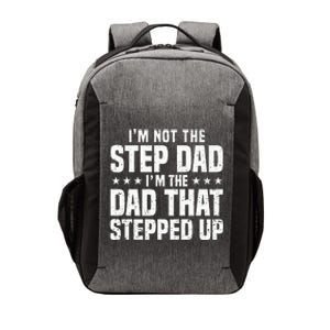 Cool Step Up Dad For Men Father Worlds Best Stepdad Ever Vector Backpack