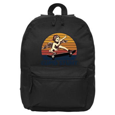 Cupid Stunt Unhinged Cringe Inappropriate Embarrassing 16 in Basic Backpack