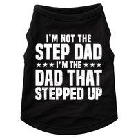 Cool Step Up Dad For Father World's Best Stepdad Ever Doggie Tank