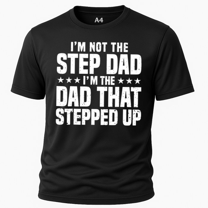 Cool Step Up Dad For Father World's Best Stepdad Ever Performance Shirt