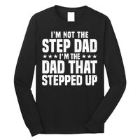 Cool Step Up Dad For Father World's Best Stepdad Ever Long Sleeve Shirt