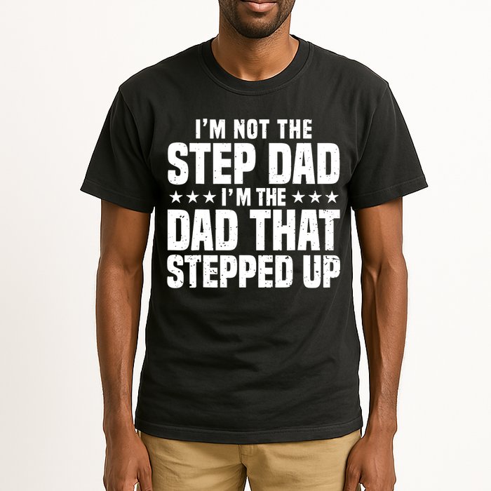 Cool Step Up Dad For Father World's Best Stepdad Ever Tall T-Shirt