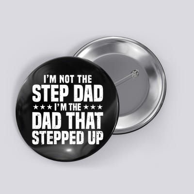 Cool Step Up Dad For Father World's Best Stepdad Ever Button