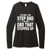 Cool Step Up Dad For Father World's Best Stepdad Ever Womens CVC Long Sleeve Shirt