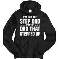 Cool Step Up Dad For Father World's Best Stepdad Ever Tie Dye Hoodie