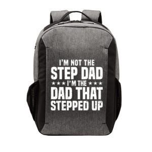 Cool Step Up Dad For Father World's Best Stepdad Ever Vector Backpack